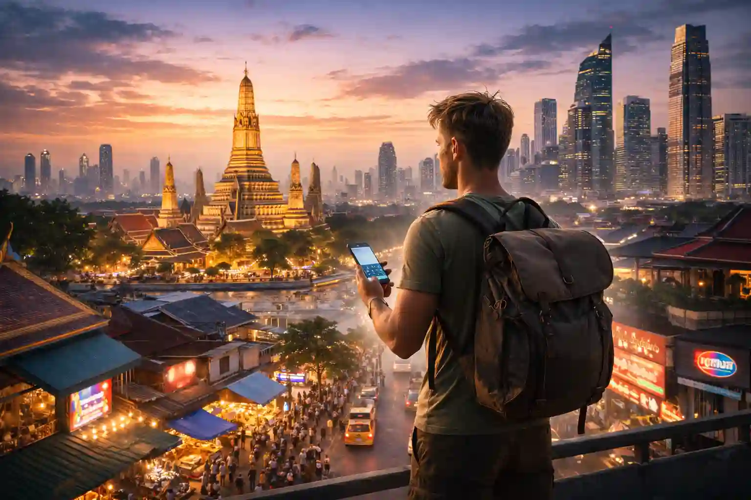 Voyager seul à Bangkok en Thaïlande